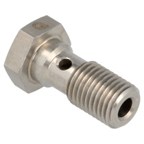 AN4 (7/16UNF) - 25mm Lång Banjobult Rostfritt QSP